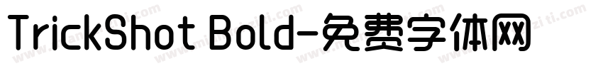TrickShot Bold字体转换